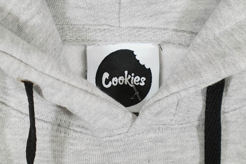 COOKIES ORIGINAL LOGO HOODIE (HEATHER GREY/BLACK) 1564H6664 