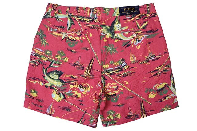 POLO RALPH LAUREN CLASSIC-FIT LINEN-BLEND SHORTS(SHOCKING PINK)