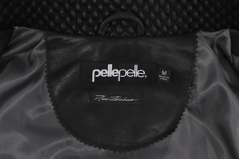 Pelle Pelle BASIC BURNISH JACKET (323-37459-BLK:BLACK) | Brand,M-R