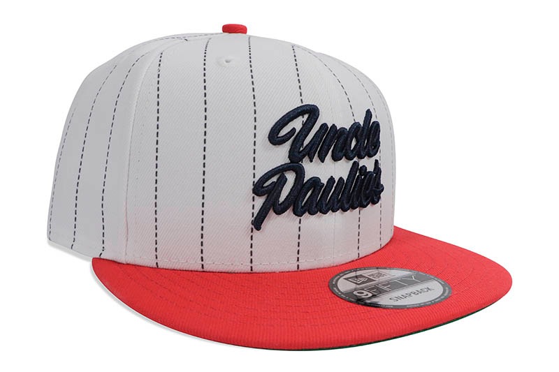UNCLE PAULIE'S NEW ERA 9FIFTY SNAPBACK CAP (PINSTRIPE)