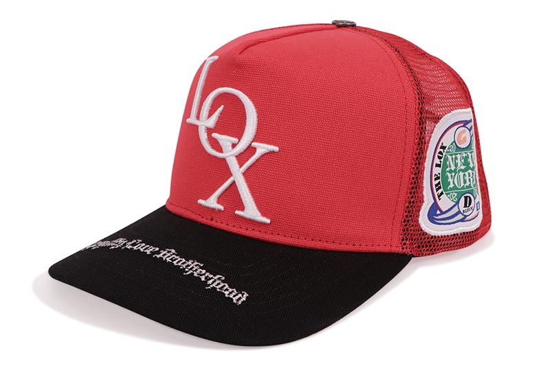 GODSPEED × LOX THE LEGACY TRUCKER (RED/BLACK)