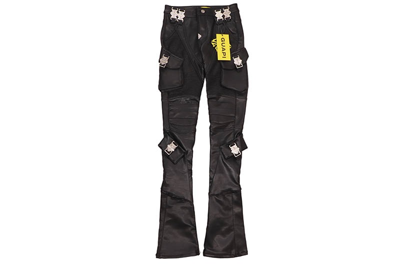 GUAPI BLACK OPS LEATHER PANT (822BLP)