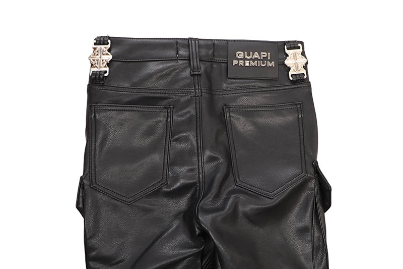 GUAPI BLACK OPS LEATHER PANT (822BLP)