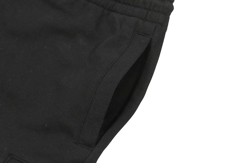 PRO CLUB COMFORT FRENCH TERRY CARGO SHORT - 11 INCH INSEAM (BLACK) 13PC0402