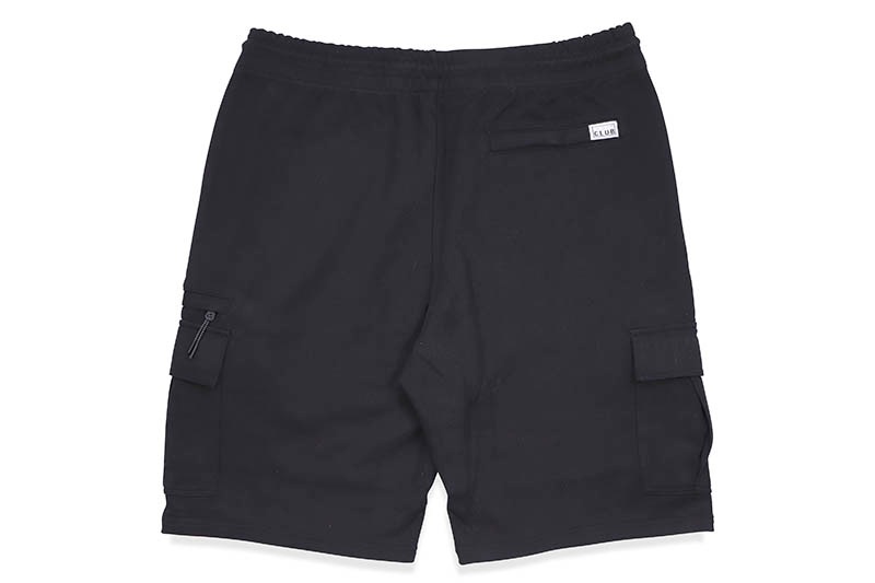 PRO CLUB COMFORT FRENCH TERRY CARGO SHORT - 11 INCH INSEAM (BLACK) 13PC0402