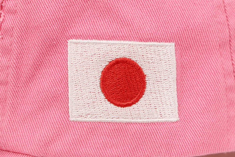 oMA STUDIOS NY KANJI JAPAN DISTRESSED HAT (PINK)