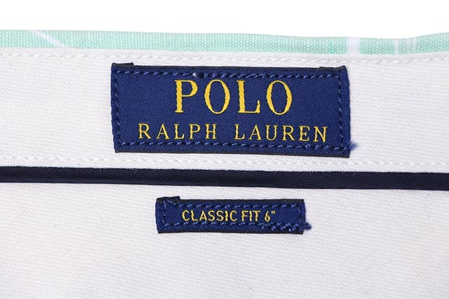 POLO RALPH LAUREN CLASSIC-FIT LINEN-BLEND SHORTS(TEAL)