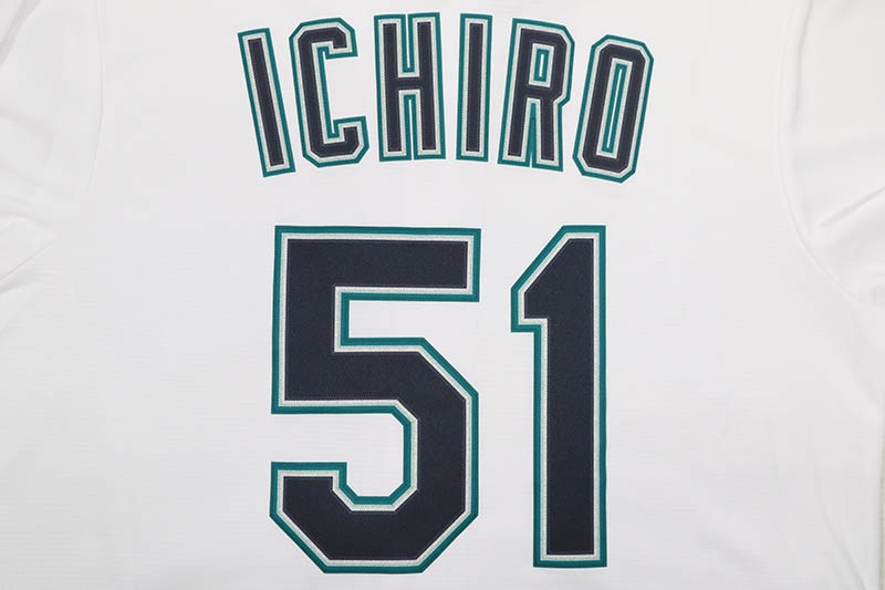 NIKE MLB SEATTLE MARINERS BASEBALL JERSEY (T770-MVWH-QIC-51B