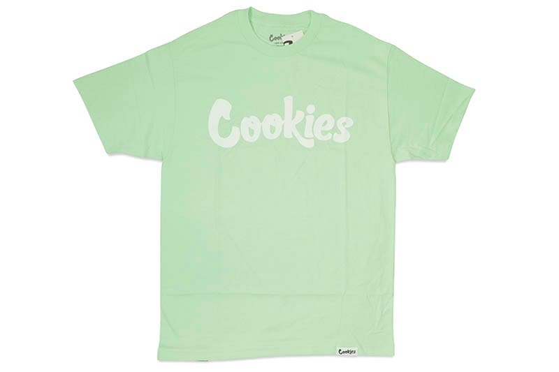 COOKIES ORIGINAL LOGO TEE (MINT/WHITE) 1564T6661 CM232TSP01