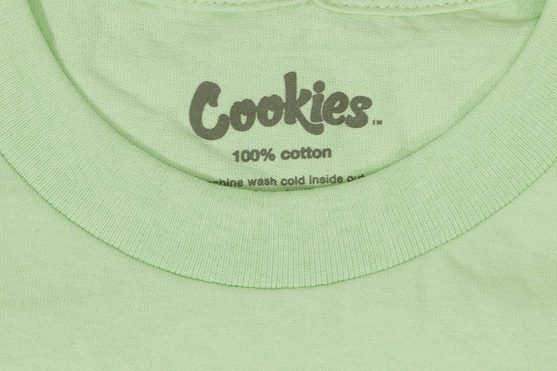 COOKIES ORIGINAL LOGO TEE (MINT/WHITE) 1564T6661 CM232TSP01