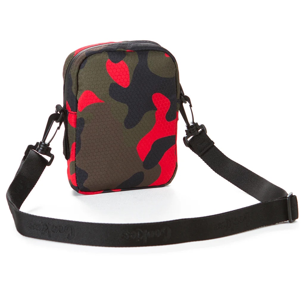 COOKIES LAYERS SMELL PROOF NYLON SHOULDER BAG (RED CAMO) 1564A6690 CM232ASB06