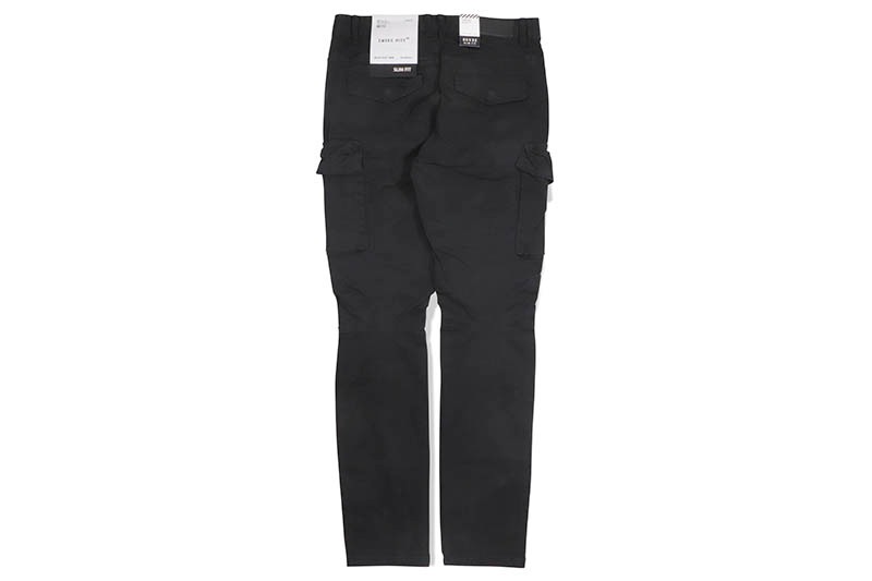 SMOKE RISE UTILITY TWILL PANTS (JP23110:BLACK)
