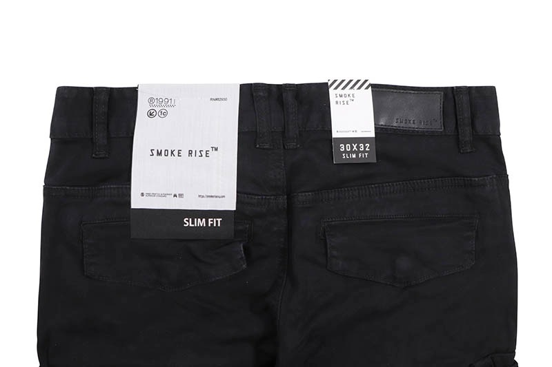 SMOKE RISE UTILITY TWILL PANTS (JP23110:BLACK)