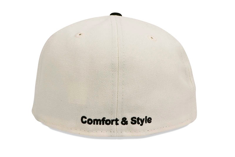 PRO CLUB X NEW ERA 5950 FITTED HEAVYWEIGHT CHAMPIONS BOX LOGO HAT (SNOW WHITE)