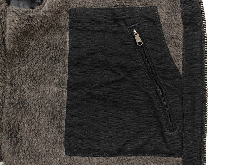 Carhartt WASHED DUCK SHERPA LINED JACKET (104392-BLK/BLACK)