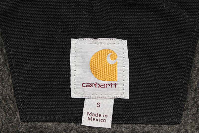 Carhartt WASHED DUCK SHERPA LINED JACKET (104392-BLK/BLACK)