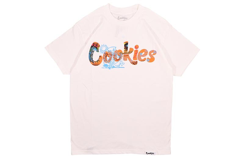 COOKIES WORTH THE TRIP TEE (WHITE/ORANGE) CM252TSP09
