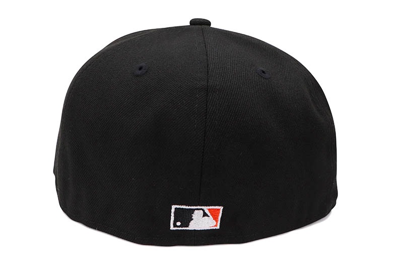 NEW ERA BALTIMORE ORIOLES 59FIFTY FITTED CAP (50TH ANNIVERSARY SIDE PATCH/GREY UNDER VISOR/BLACK) 14693482