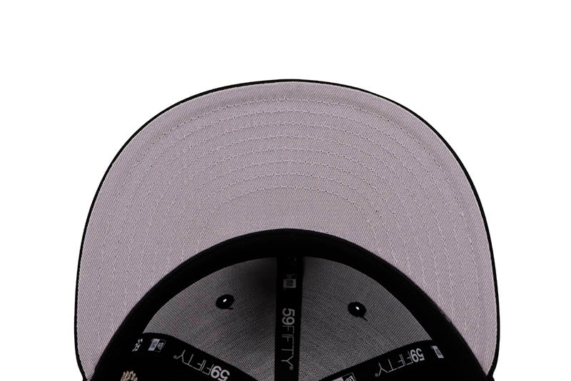 NEW ERA BALTIMORE ORIOLES 59FIFTY FITTED CAP (50TH ANNIVERSARY SIDE PATCH/GREY UNDER VISOR/BLACK) 14693482
