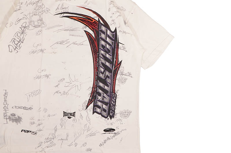 HELLSTAR NASCAR T-SHIRTS (WHITE) | Brand,G-L,HELLSTAR STUDIOS