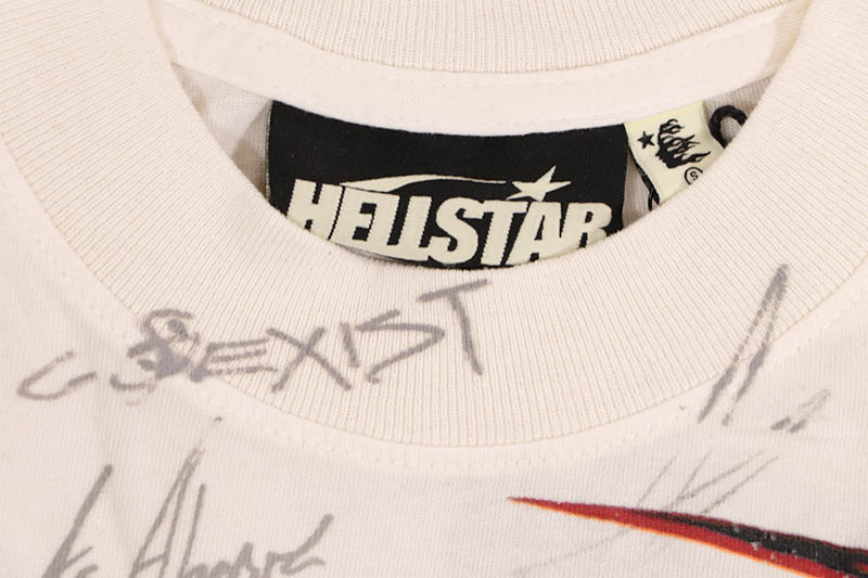 HELLSTAR NASCAR T-SHIRTS (WHITE) | Brand,G-L,HELLSTAR STUDIOS