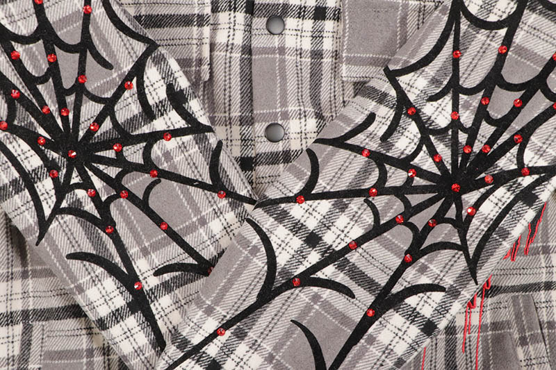 FIRST ROW BEWARE OF STRUCTURAL ERROR HOOD SHACKET (FRJ2107:GREY)