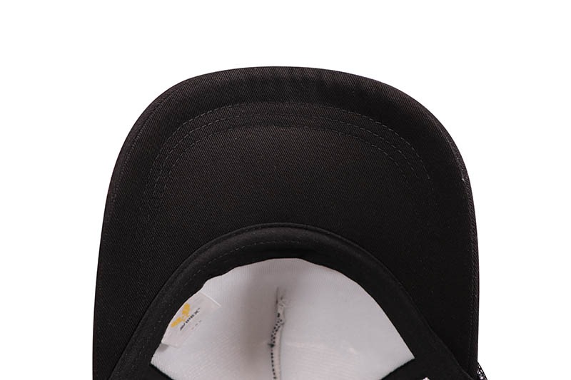 AVIREX VARSITY LOGO TWILL MESH CAP (81580500-80:BLACK/BLACK)