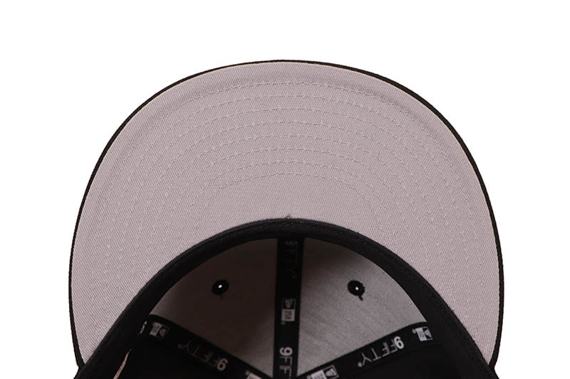 NEW ERA LOS ANGELES DODGERS 9FIFTY SNAPBACK CAP (2025 TOKYO SERIES CHERRY BLOSSOM SIDE PATCH/GREY UNDER VISOR/BLACK)