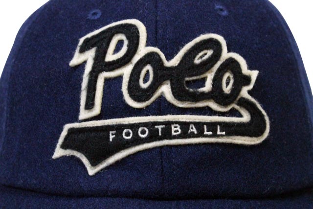 POLO RALPH LAUREN SCRIPT WOOL CAP(710564638001:AVIATOR NAVY)