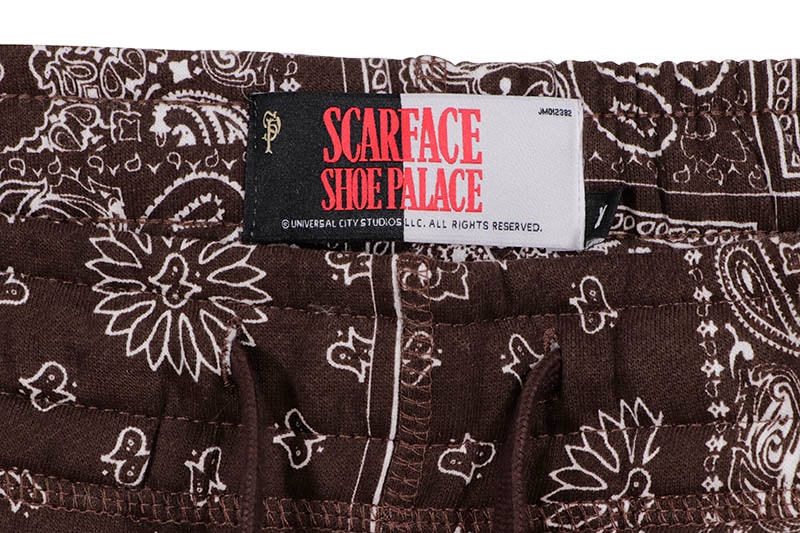SHOE PALACE �� SCARFACE BANDANA PANT (BROWN)