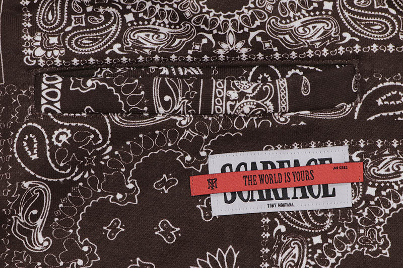 SHOE PALACE �� SCARFACE BANDANA PANT (BROWN)