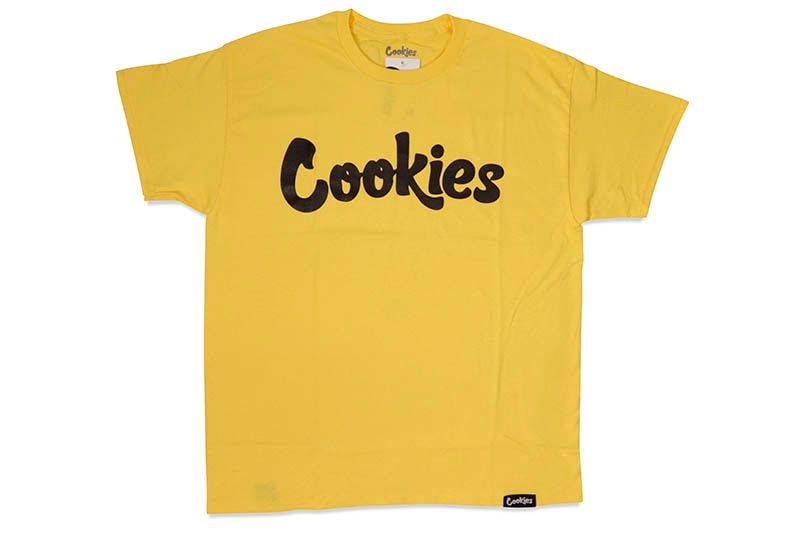 COOKIES ORIGINAL LOGO TEE (YELLOW/BLACK) 1564T6661 CM232TSP01