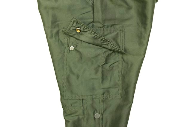 mnml snap cargo pants olive