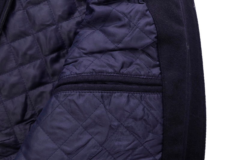 PRO STANDARD NEW YORK YANKEES SCRIPT TAIL RIB WOOL VARSITY JACKET (LNY6314407-MNW:MIDNIGHT NAVY/WHITE)