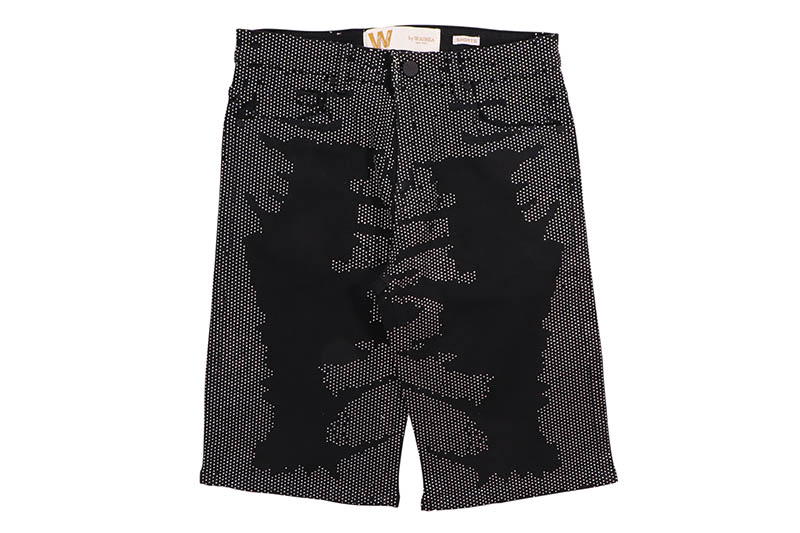 W BY WAIMEA RHINESTONE SHORTS (M7526D:JET BLACK)