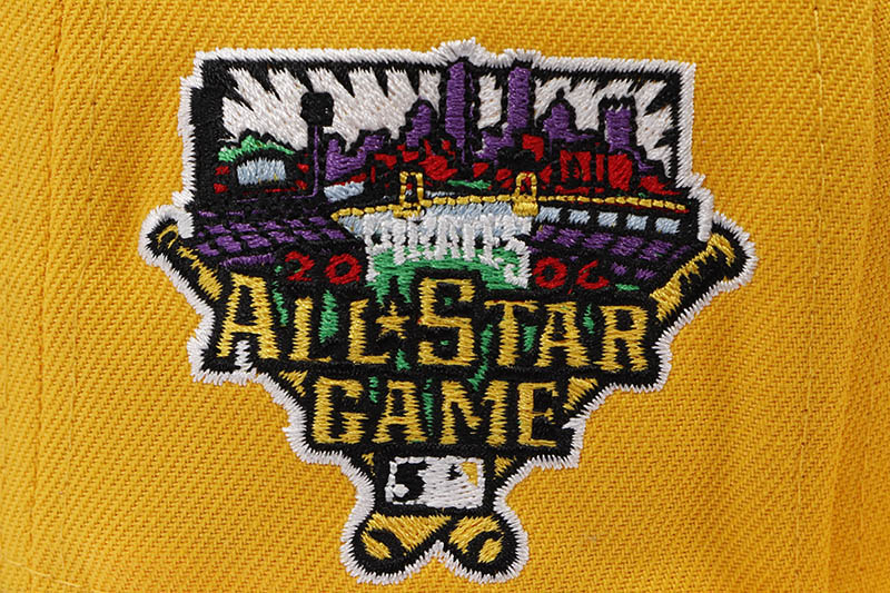 NEW ERA NEW YORK YANKEES 59FIFTY FITTED CAP (2006 ALL STAR GAME CUSTOM SIDE PATCH/GREY UNDER VISOR/A GOLD) 70945501