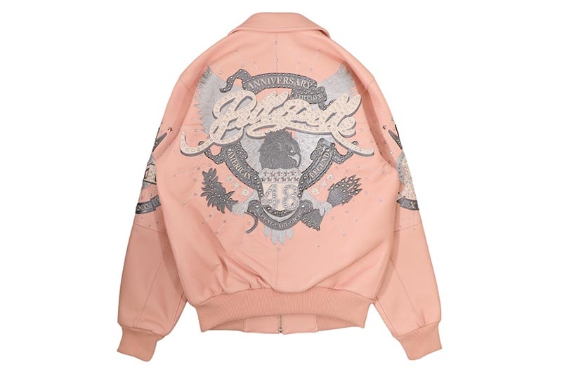 ⭐*︎様 pelle pelle ペレペレ　レザージャケット　ピンク Pelle Pelle 48TH ANNIVERSARY JACKET (126-37585-DPS:DISTRESSED PINK