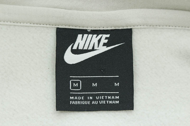 NIKE SPORTSWEAR CLUB FLEECE HOODIE (BV2654-072:LIGHT BONE)