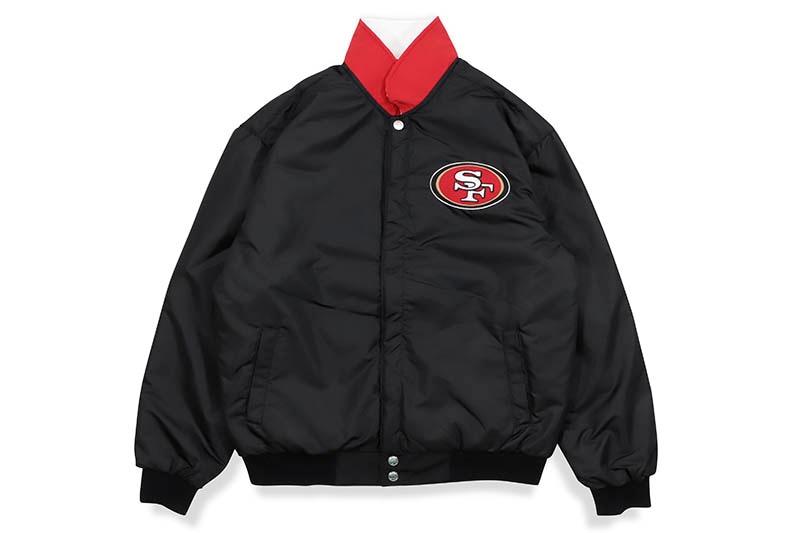 JH Design SAN FRANCISCO 49ERS REVERSIVLE CLASSIC JACKET