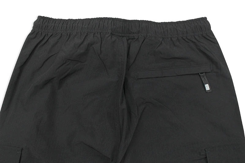 PRO CLUB NYLON CARGO PANTS (BLACK) 03PC0502