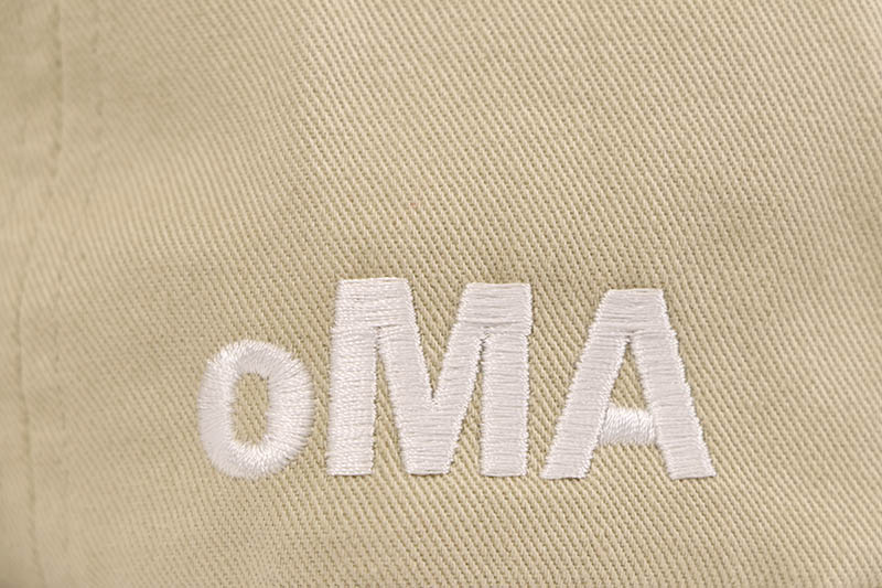 oMA STUDIOS NY KANJI JAPAN DISTRESSED HAT (CREAM)