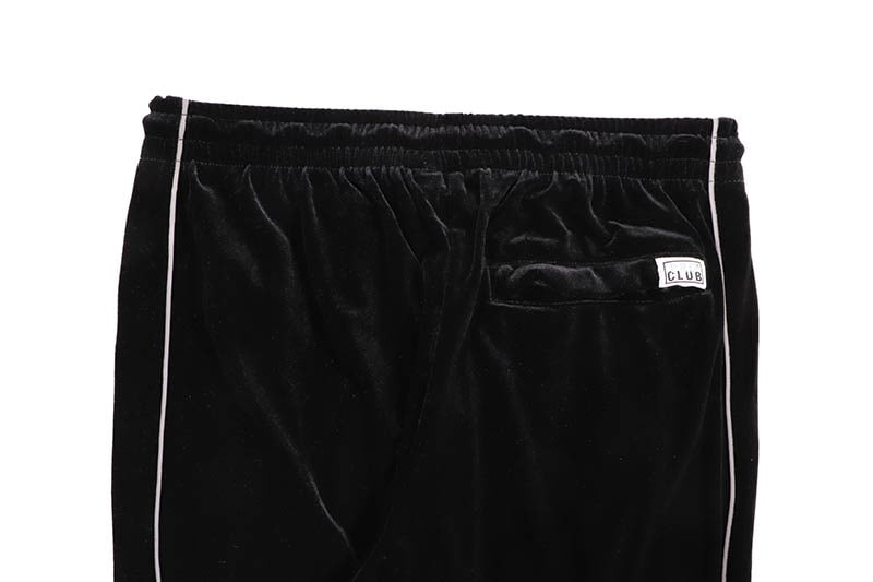 PRO CLUB COMFORT VELOUR TRACK PANT (BLACK) 16PC0403
