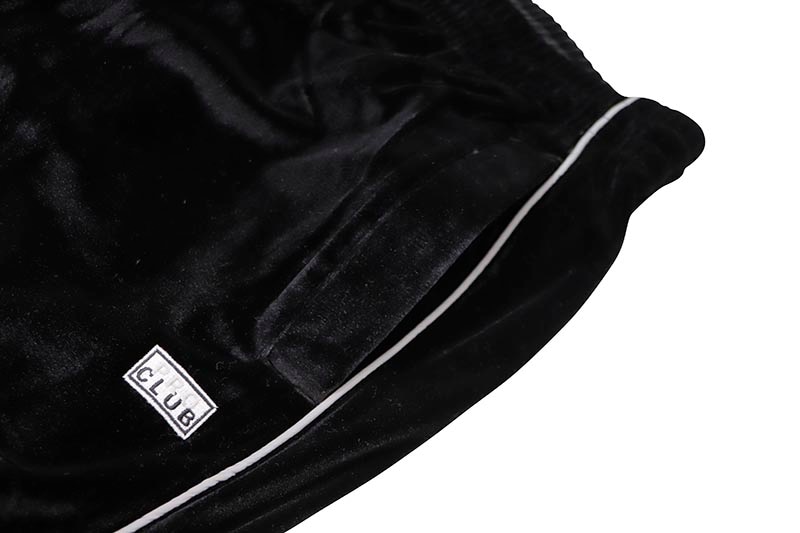 PRO CLUB COMFORT VELOUR TRACK PANT (BLACK) 16PC0403