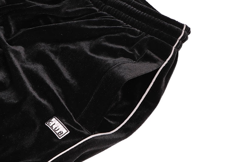 PRO CLUB COMFORT VELOUR TRACK PANT (BLACK) 16PC0403 | Brand,M-R
