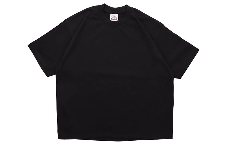 PRO CLUB HEAVYWIDE COTTON SHORT SLEEVE CREW NECK T-SHIRT (BLACK) 199