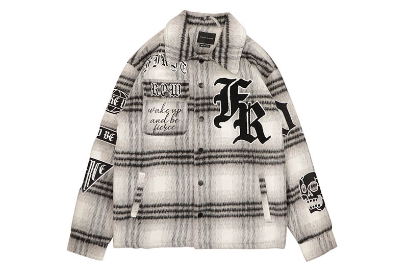 FIRST ROW WAKE UP AND BE FIERCE SHACKET (FRJ2099:BLACK)