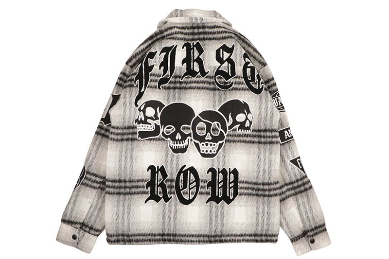 FIRST ROW WAKE UP AND BE FIERCE SHACKET (FRJ2099:BLACK)