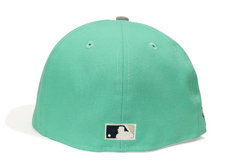 NEW ERA NEW YORK YANKEES 59FIFTY FITTED CAP (YANKEE STADIUM SIDE PATCH/GREY UNDER VISOR/MINT NAVY) 14693467