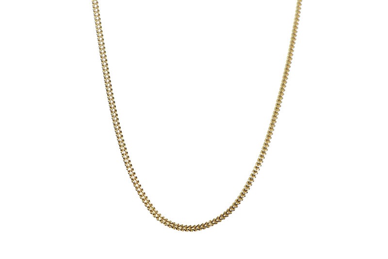10K FRANCO CHAIN 22INCH