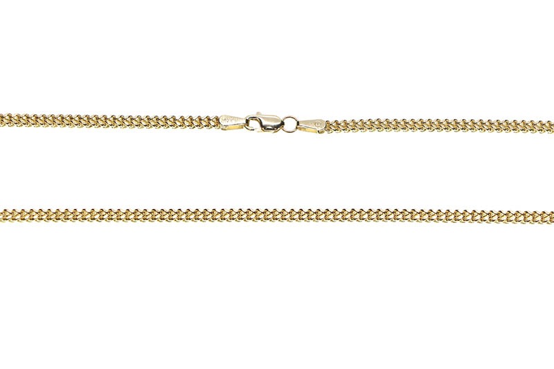 10K FRANCO CHAIN 22INCH